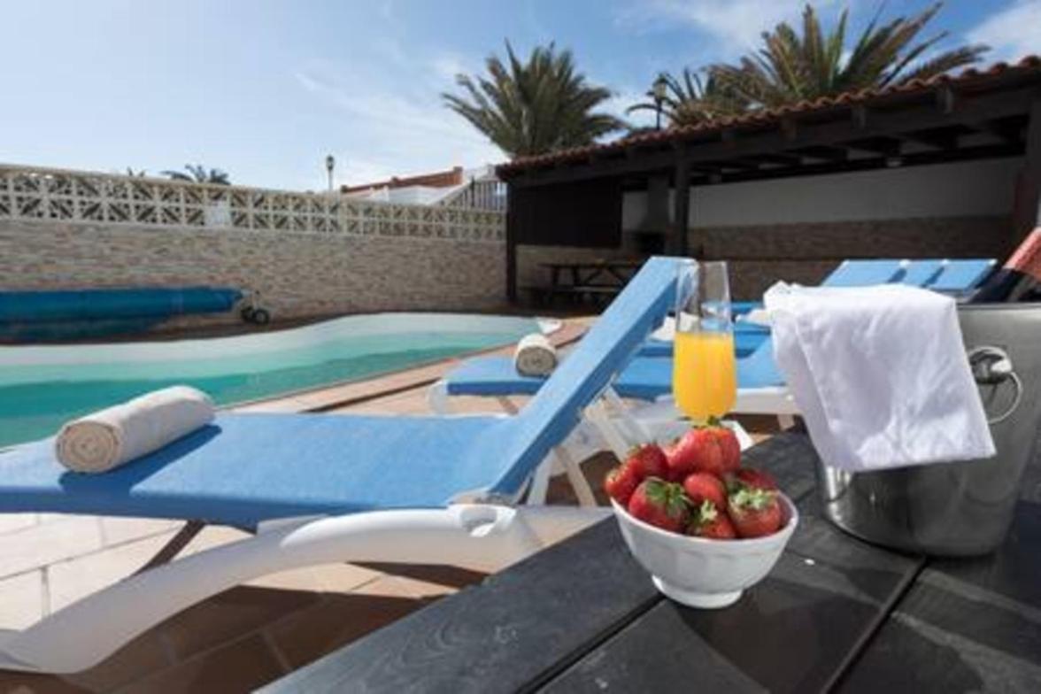 Corralejo Beach Villa San Antonio- Private Heated Pool, Breathtaking Sea View, Bbq, Fast Wifi By Amazzzing Travel Exterior foto